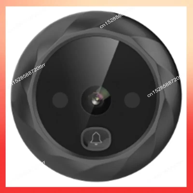 Spioncino digitale foto-smart ABNR con LCD da 2,4 pollici e visione notturna IR, registrazione elettronica della telecamera spioncino