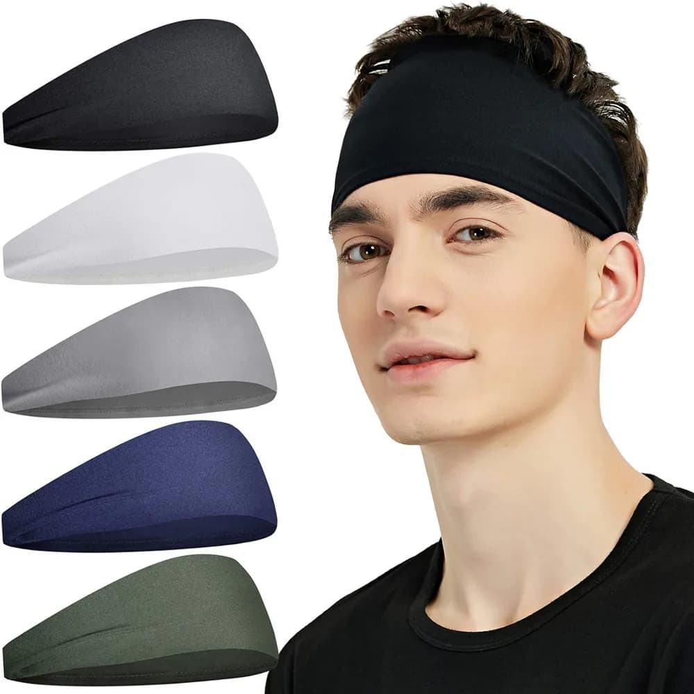 Men's Sports Fax Fascia for Breathable Training Hair Band Hair Waxes Hair Band for Women and Men
