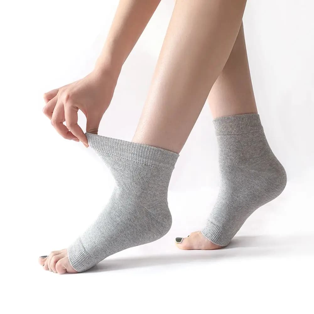 Allevia il gonfiore, maniche a compressione, calzini a compressione per il recupero da infortuni, calzini casual attillati, supporto per la caviglia, calzini per fascite plantare