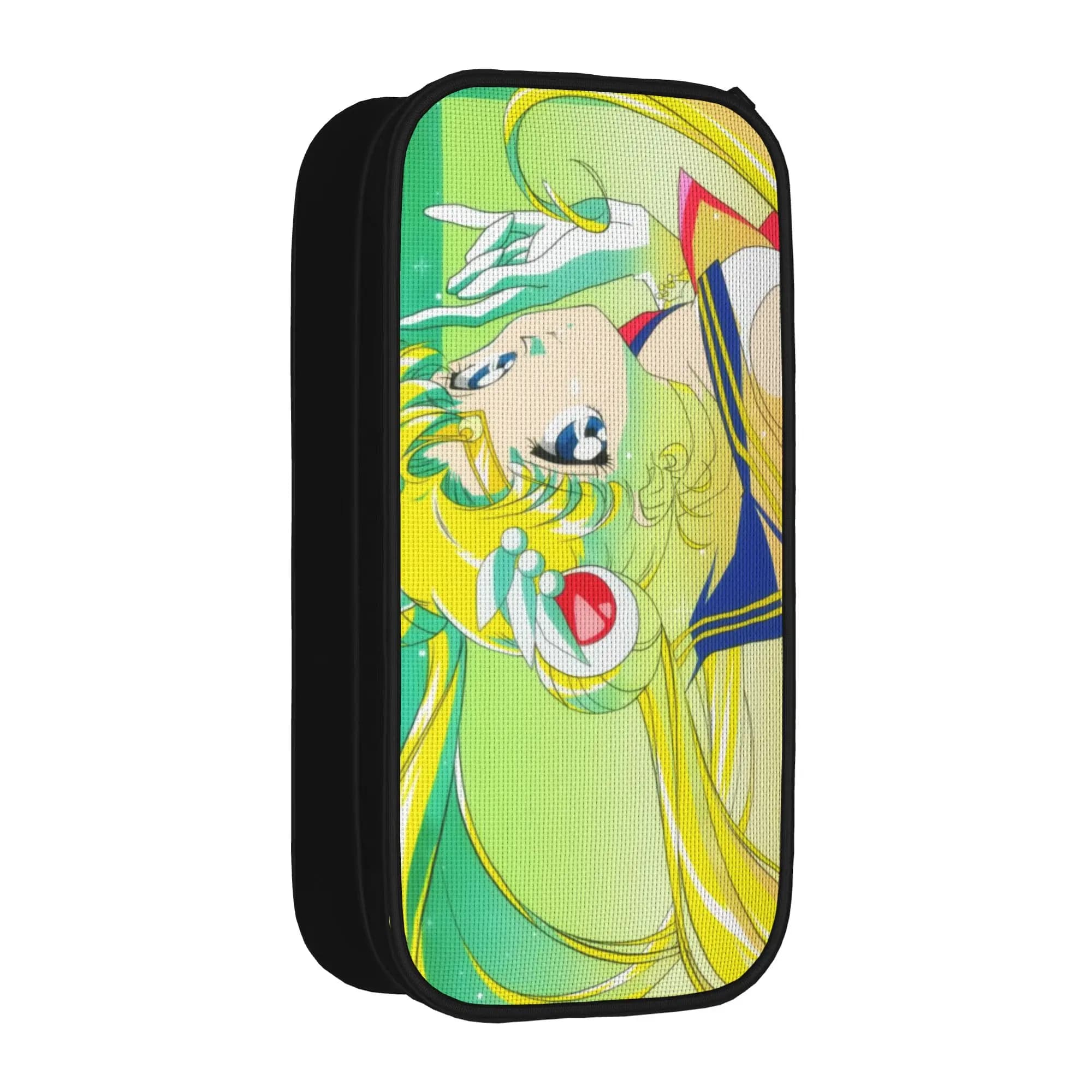 Astucci per matite divertenti a tema Sailor Moon, astucci per penne per studenti, borsa grande portaoggetti, forniture scolastiche, cancelleria con cerniera