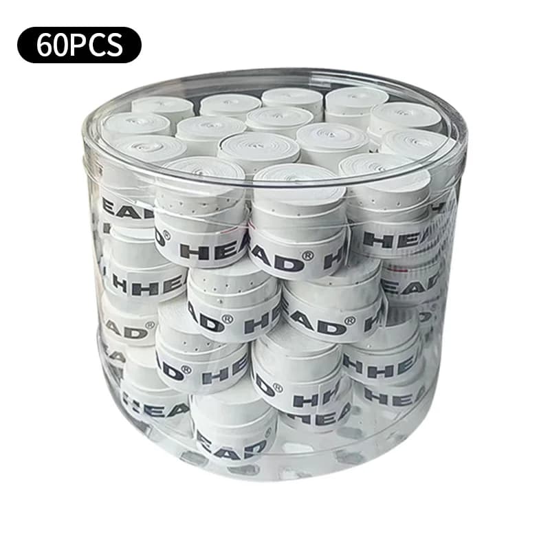 60PCS Overgrips Premium Sticky Grip Professional For Tennis Badminton Racket High Performance Sweat Absorbent Long Lasting