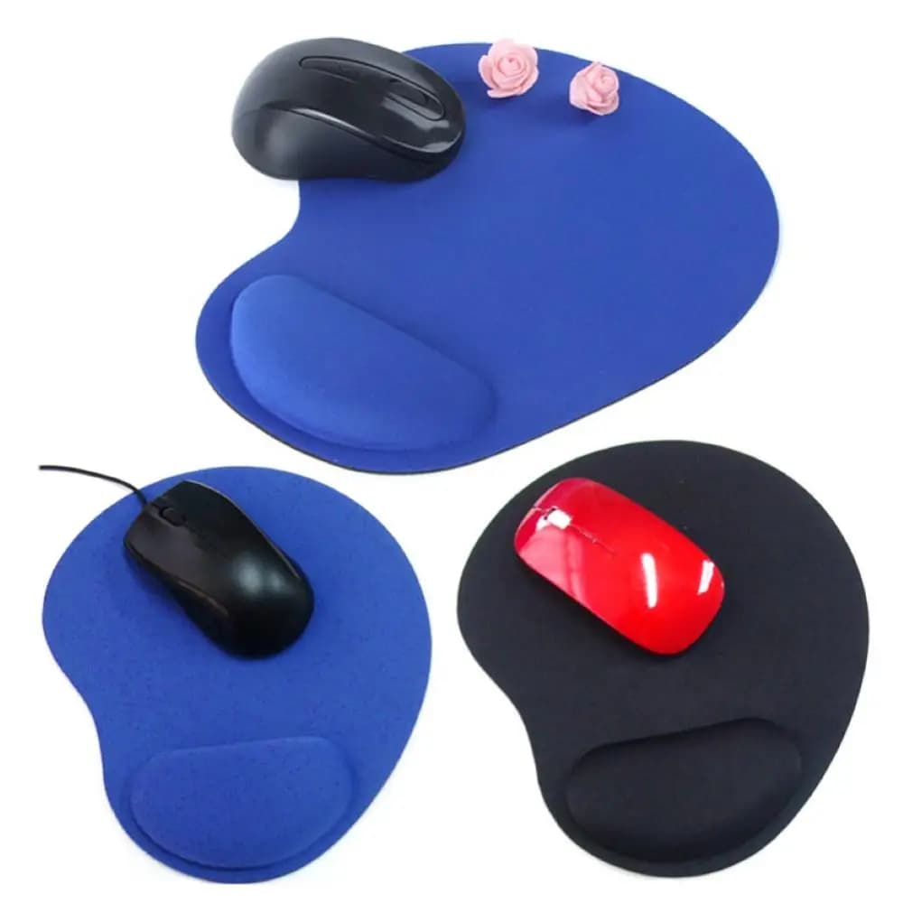Supporto per il polso tappetino per Mouse tappetino per Mouse Home Office gioco antiscivolo in tinta unita con supporto per il polso