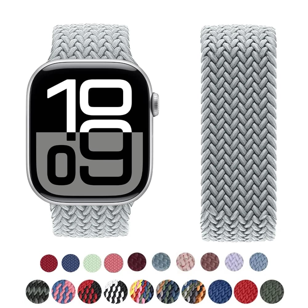 Bracelet for Apple watch Series 10 46mm 42mm 9 7 8 5 SE 6 44mm 45mm 40mm 38 41mm Ultra 49mm Braided Strap Solo Loop