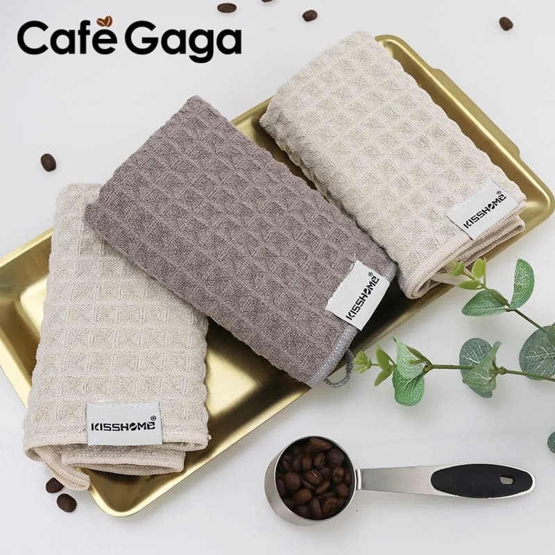 Asciugamani da barista per panni per pulizia bar macchina da caffè bacchetta a vapore straccio speciale senza pelucchi asciugamano accessori per la cucina di casa