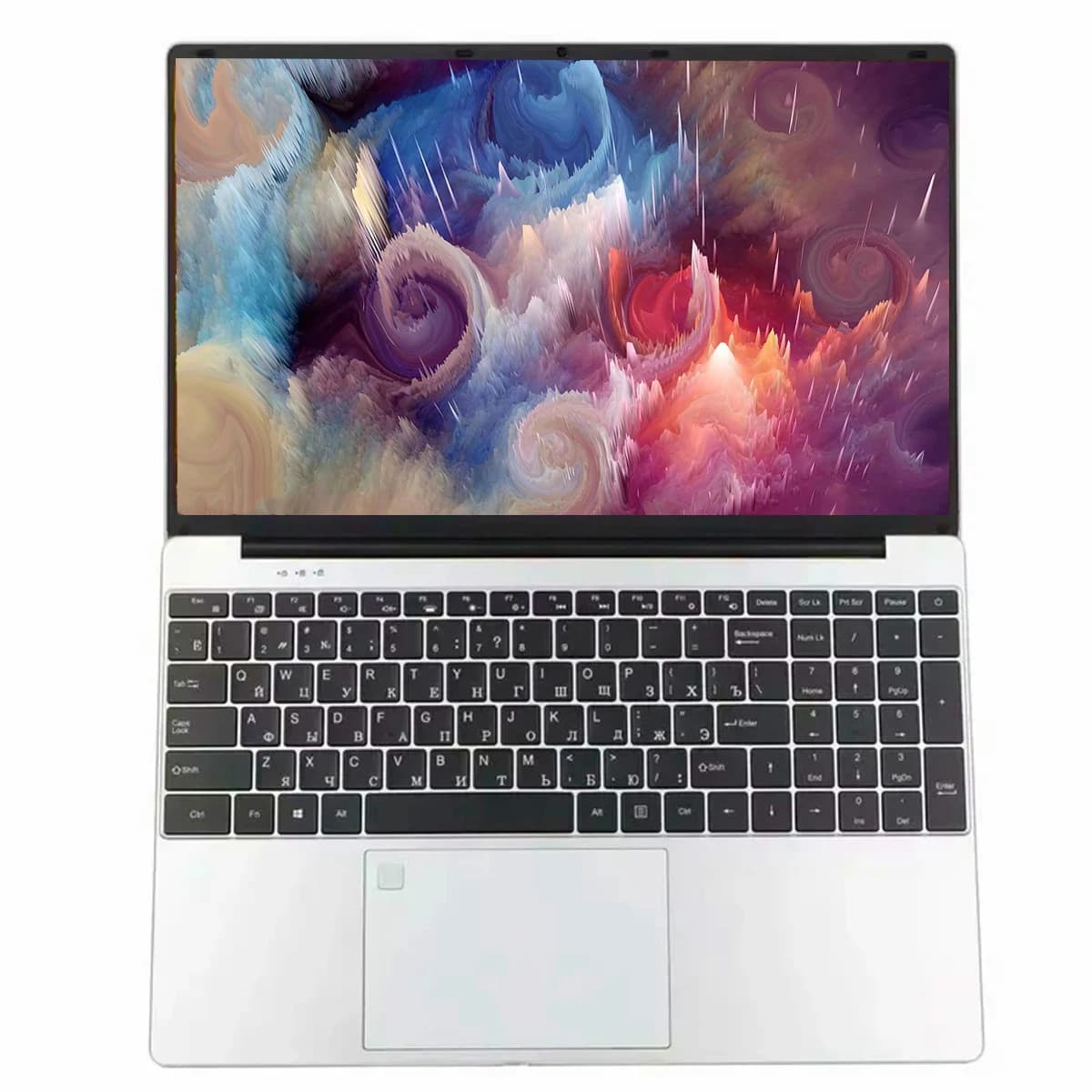Laptop portatile da 15,6 pollici Intel Celeron N5095 16 GB di RAM 1 TB SSD DDR4 Windows 11 Pro Fotocamera Tastiera retroilluminata per impronte digitali Computer PC