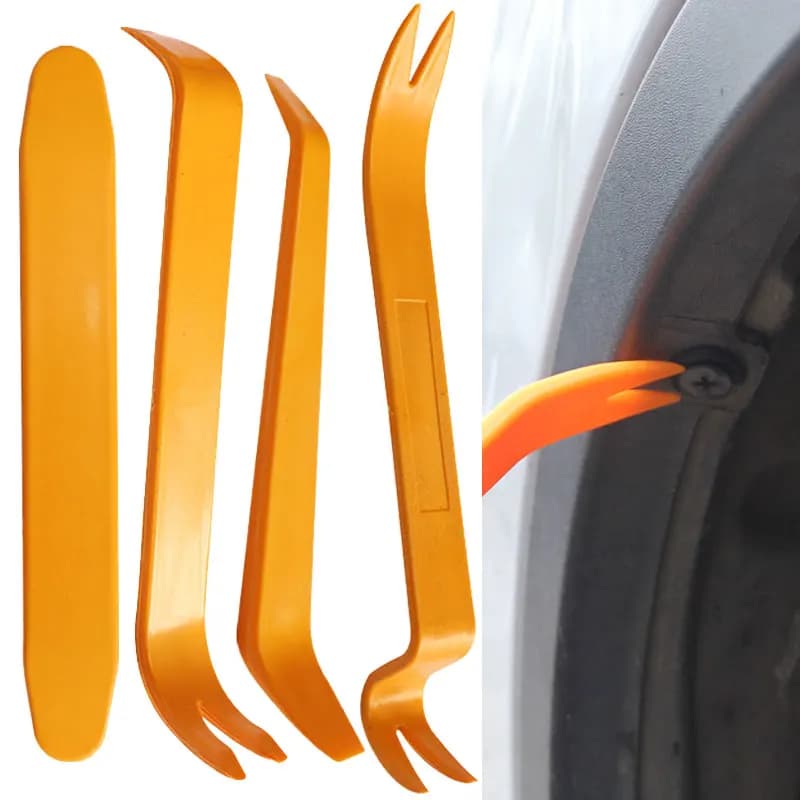 4/1pcs Car Door Clips Set of Auto Disassembly Tools DVD Stereo Reassembly Kit Tool for removing the inner plastic coating panel dashboard