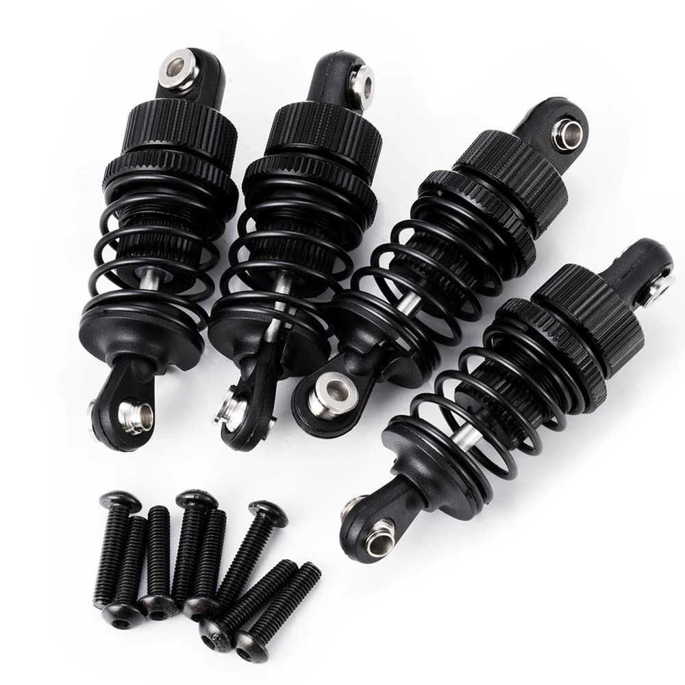 YEAHRUN 4 Pezzi Ammortizzatori in Lega di Alluminio 50/52mm per Tamiya M03 M04 M05 M06 1/10 RC Drift Car Parti di Aggiornamento