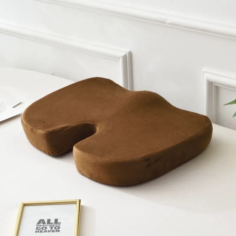 Set Ergonomico per Ufficio: Cuscino per Seduta e Supporto Lombare per Sedia, Comodo e Essenziale per il Sollievo dalla Seduta Prolungata