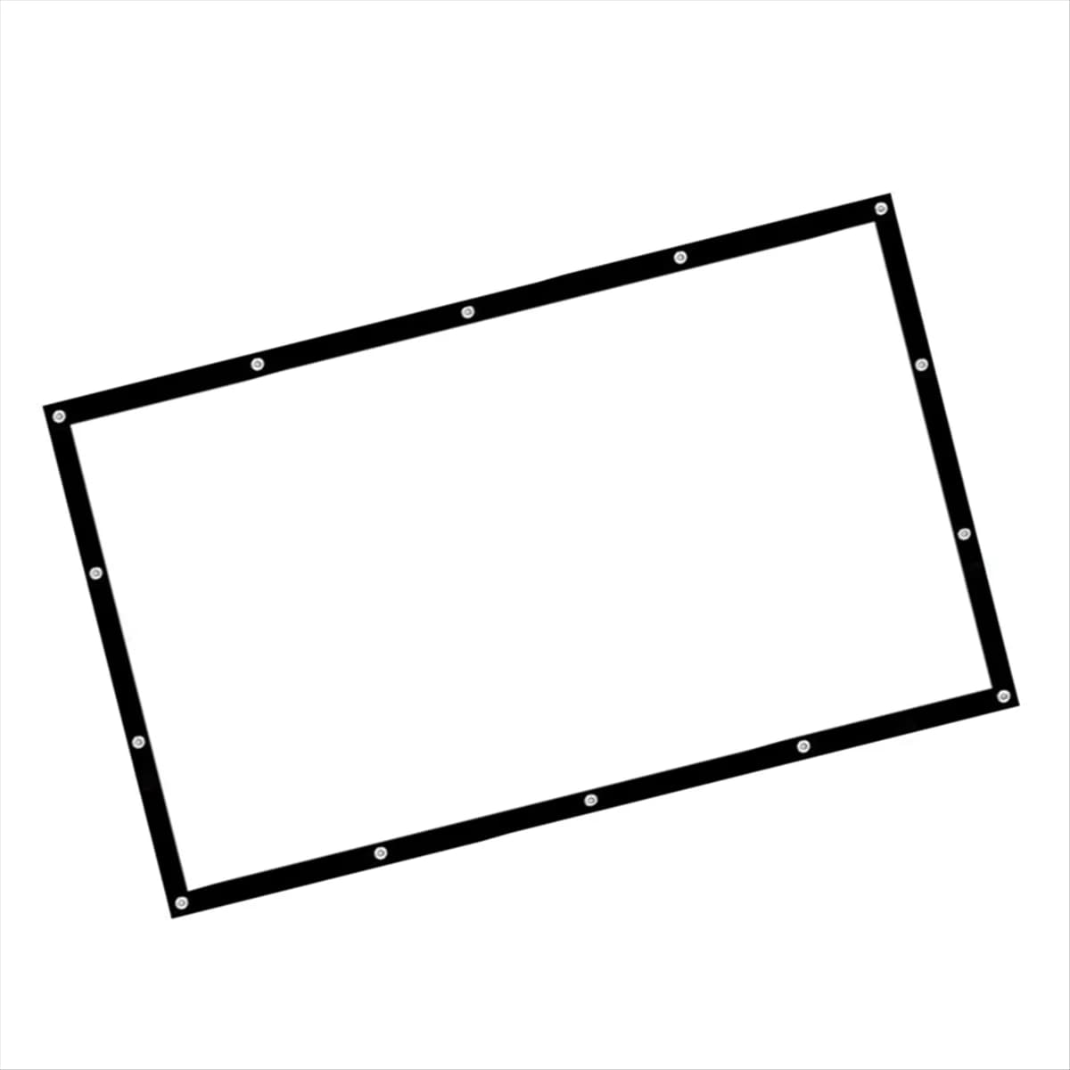 AA2063 Superior 16:9 Simple Projector Curtain 150 Inch Portable HD Display Screen Home Cinema Theater Movie Outdoor