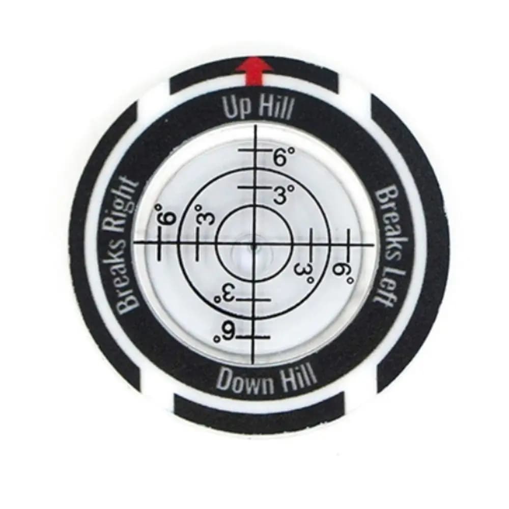 High Precision Golf Tools Leveler Clear&Transparent Training Tool Golf Slope Meter Ball Marker Easily Use Golf Spirit Level