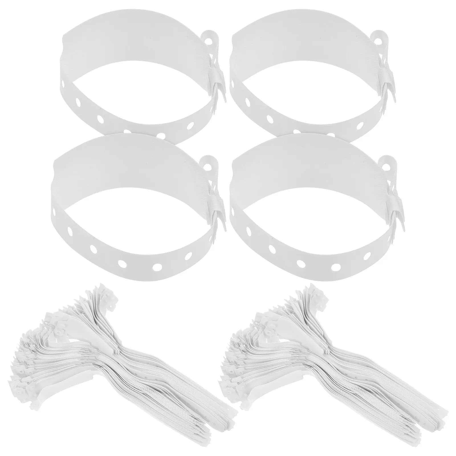 200 braccialetti identificativi in morbido PVC impermeabile, scrivibili, per ospedali, braccialetti identificativi per pazienti, braccialetti per infermieri e anziani