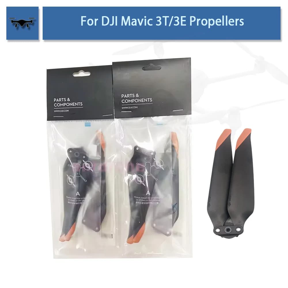 Eliche Originali 9453F per DJI Mavic 3T/3E, Pale Pieghevoli a Sgancio Rapido, Accessorio Leggero per Droni