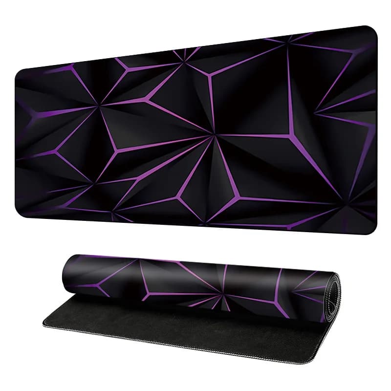 Tappetino per mouse con motivo viola, tappetino per mouse antiscivolo e impermeabile, tappetino decorativo per scrivania da gioco per ufficio, regalo perfetto per gli amici.