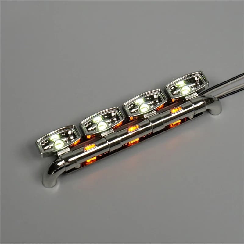 Faro LED da Tetto con Scheda PCB per Camion RC Tamiya Scala 1:14, per SCANIA 6x4 770S 56368 LESU Fai da Te
