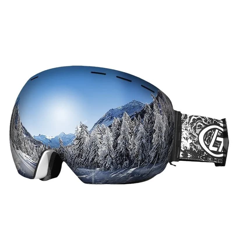 Ski Goggles Anti-fog Double Layers Lenses Snow Glasses for Snowboarding, Skiing, and Outdoor Hiking