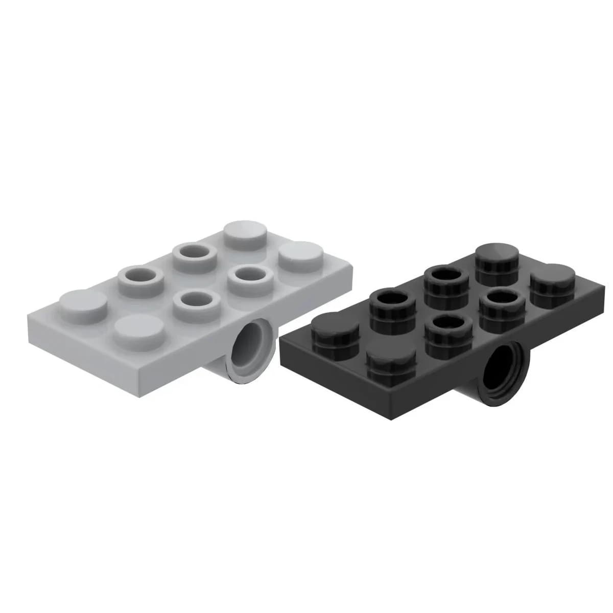 50 pz MOC Parti 26599 Piastra Modificata 2x4 con Fori Perno Compatibile Mattoni FAI DA TE Assemblare Blocchi di Costruzione Particelle Giocattolo Regalo