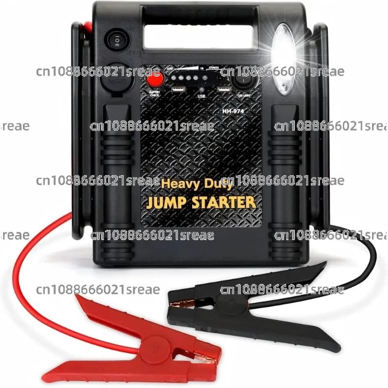 Con luce a LED per camion da 24 V Utilizza avviamento per auto portatile da 40000 mAh Avviatore di emergenza ad alta potenza 12 V/24 V