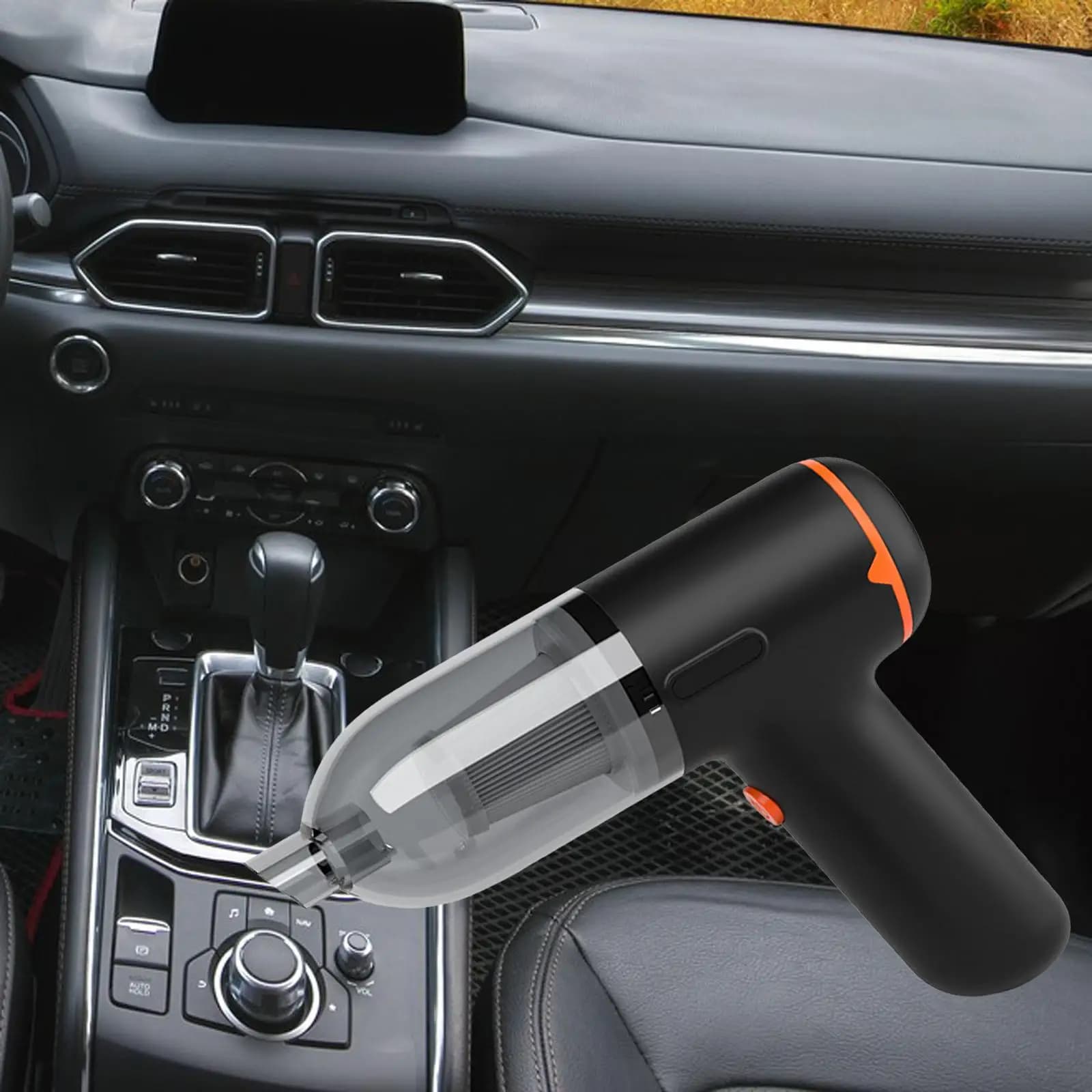 Mini Car Vacuum Duster Strong Suction Robot Vacuum Cleaner USB for Home Car