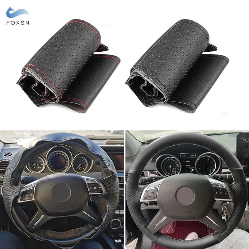 Leather cover for Mercedes Benz Class C G GL M W204 W166 2011-2015 X166 2012-2016 W463 2013- 2018