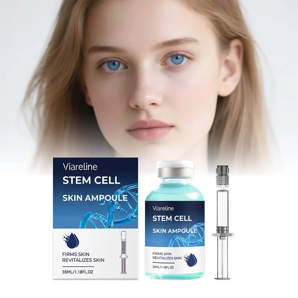 Ampolla Concentrata di Cellule Staminali, Essenza Viso, Stimolante del Collagene, Idratazione Profonda, Illuminante, Rivitalizzante, Cura e Riparazione della Pelle