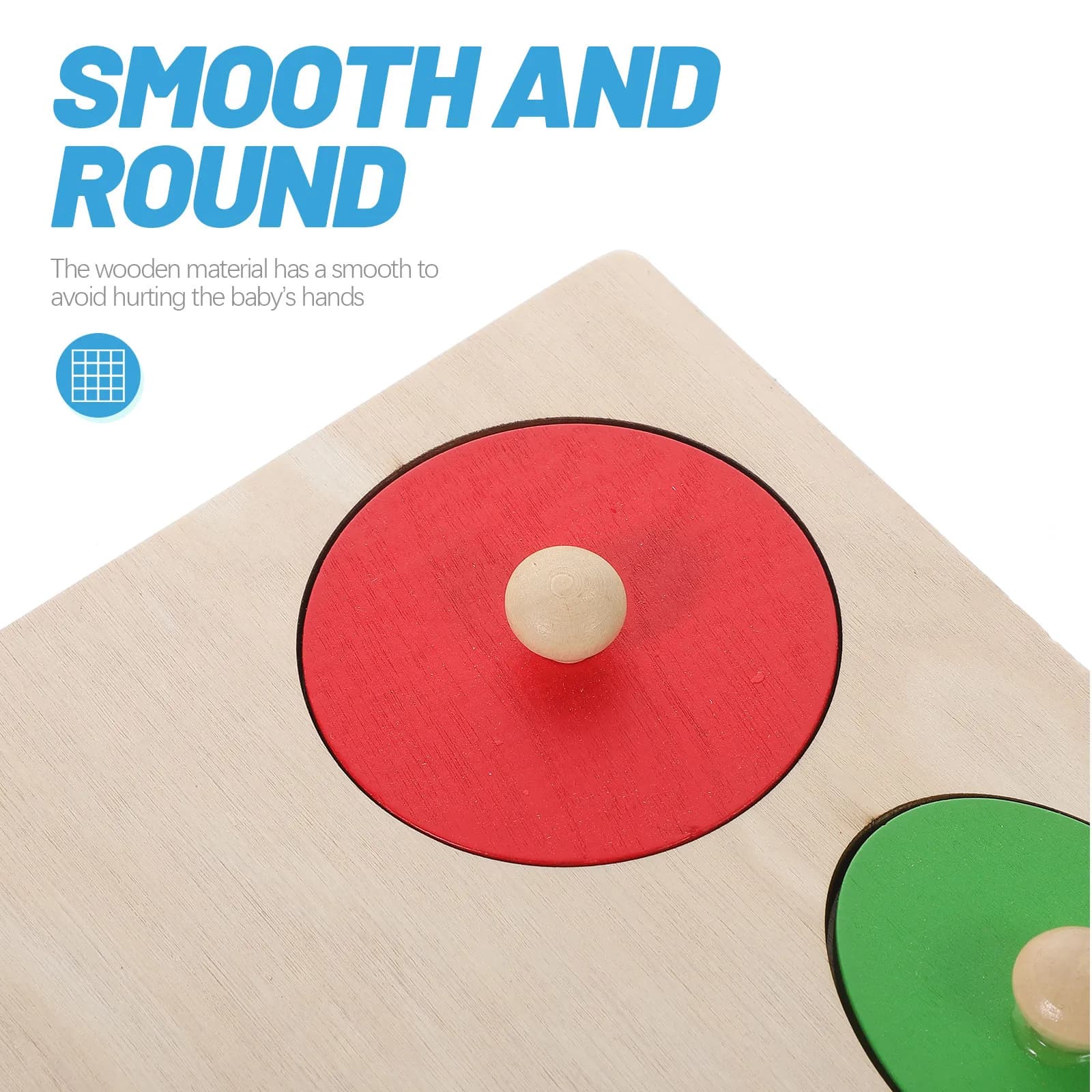 1 set di blocchi di legno educativi per bambini, gioco di abbinamento delle forme, giocattolo per lo sviluppo del cervello, regalo premio di compleanno