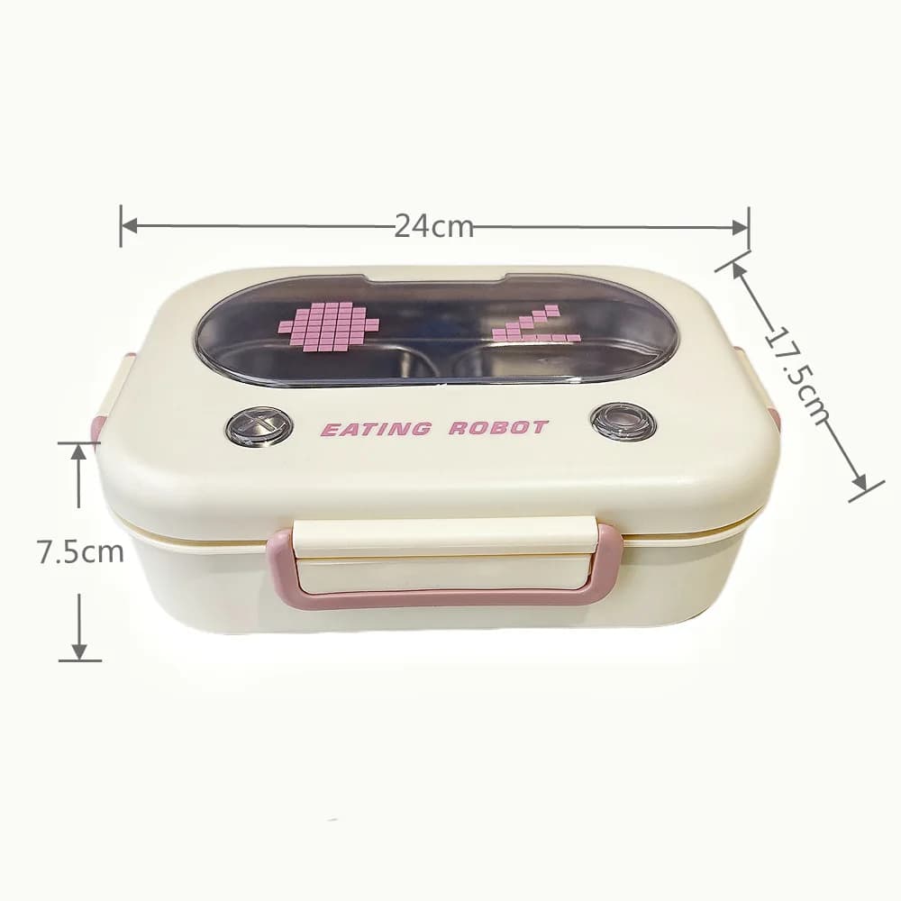 Thermal Bento Box Stainless Steel Lunch Container Leakproof Food Storage Organizer Portable Meal Prep For Camping