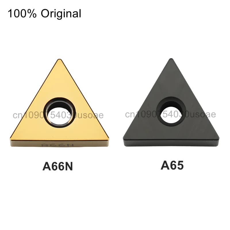 Inserti ceramici ad alta durezza TNGA originale al 100%. 160404 TNGA 160408 A66N A65 Lama per tornitura esterna TNGA Utensile per tornitura per tornio CNC