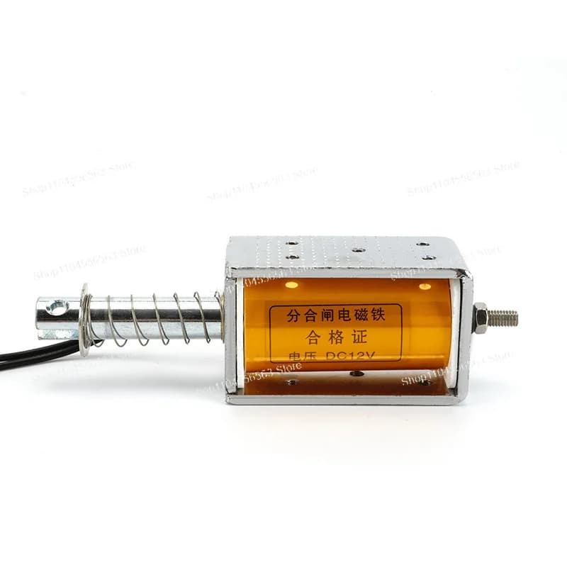 Bobina di apertura e chiusura Elettromagnete push-pull VS1, bobina elettromagnete con interruttore di carico