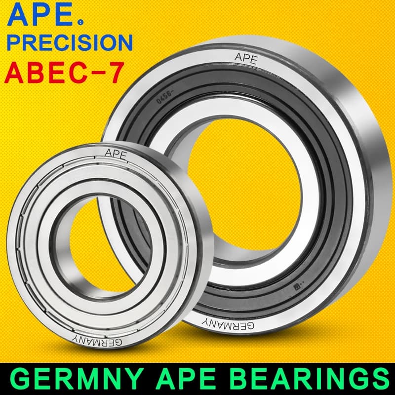 1 pz tedesco APE cuscinetti 6902 61902 ZZ -2Z 2RS LLB 15*28*7mm, ABEC-7 6902 RS cuscinetti a sfera di precisione