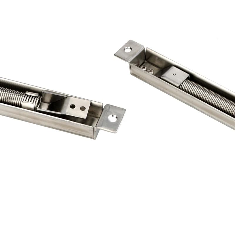 Sliding Door Loop Lock 304 Stainless Steel Concealed Access Control Wire Crossing Protector Device