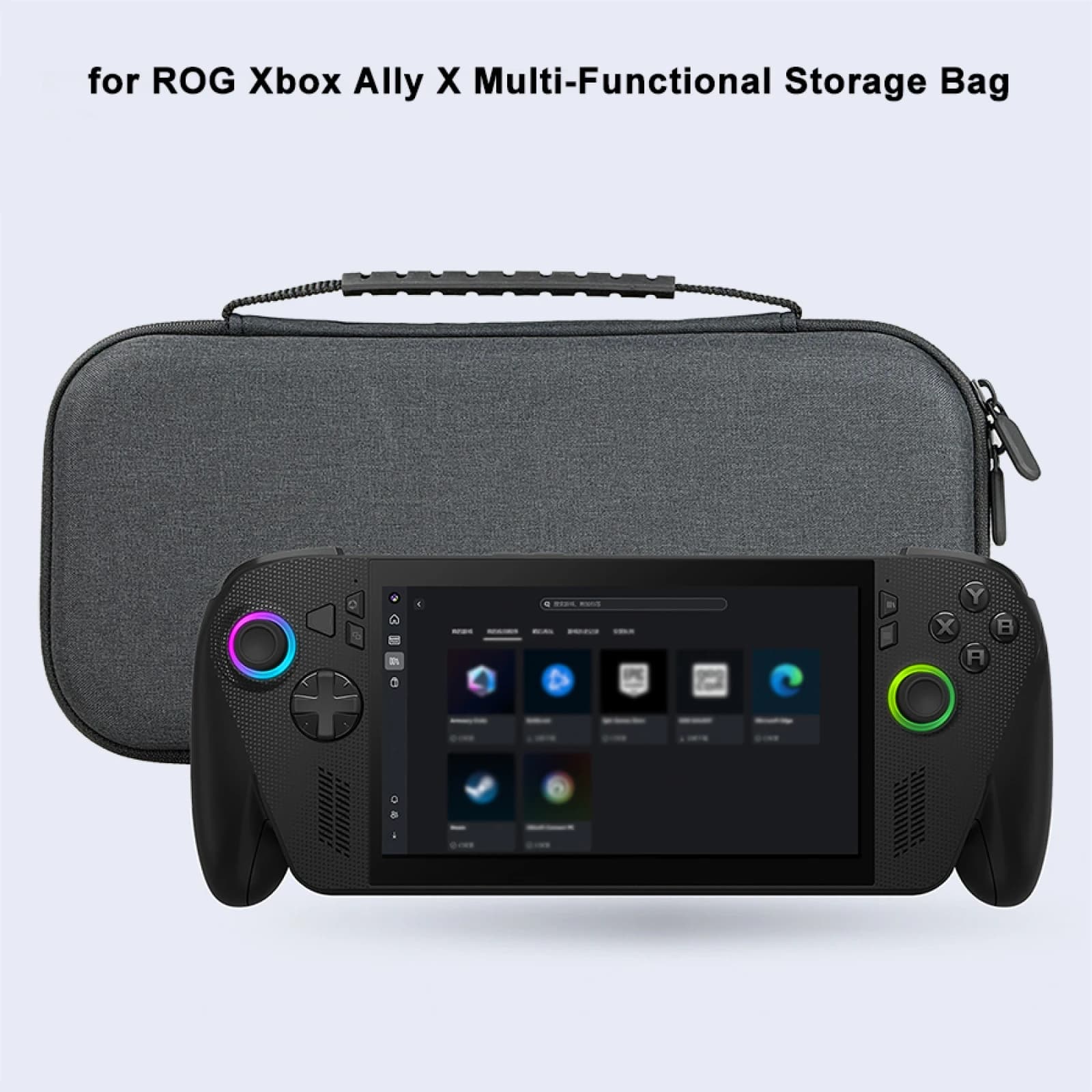 Shockproof Anti-Drop EVA Carrying Case Portable Storage Bag for ROG XBOX Ally for ROG XBOX Ally X Game Console Accessories