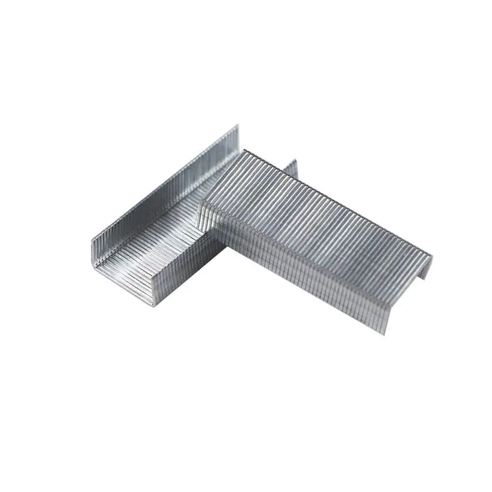 Forniture per rilegatura ufficio: Mini graffette metalliche antiruggine n. 10-1M, 1000 pz/scatola, per rilegatrice n. 10