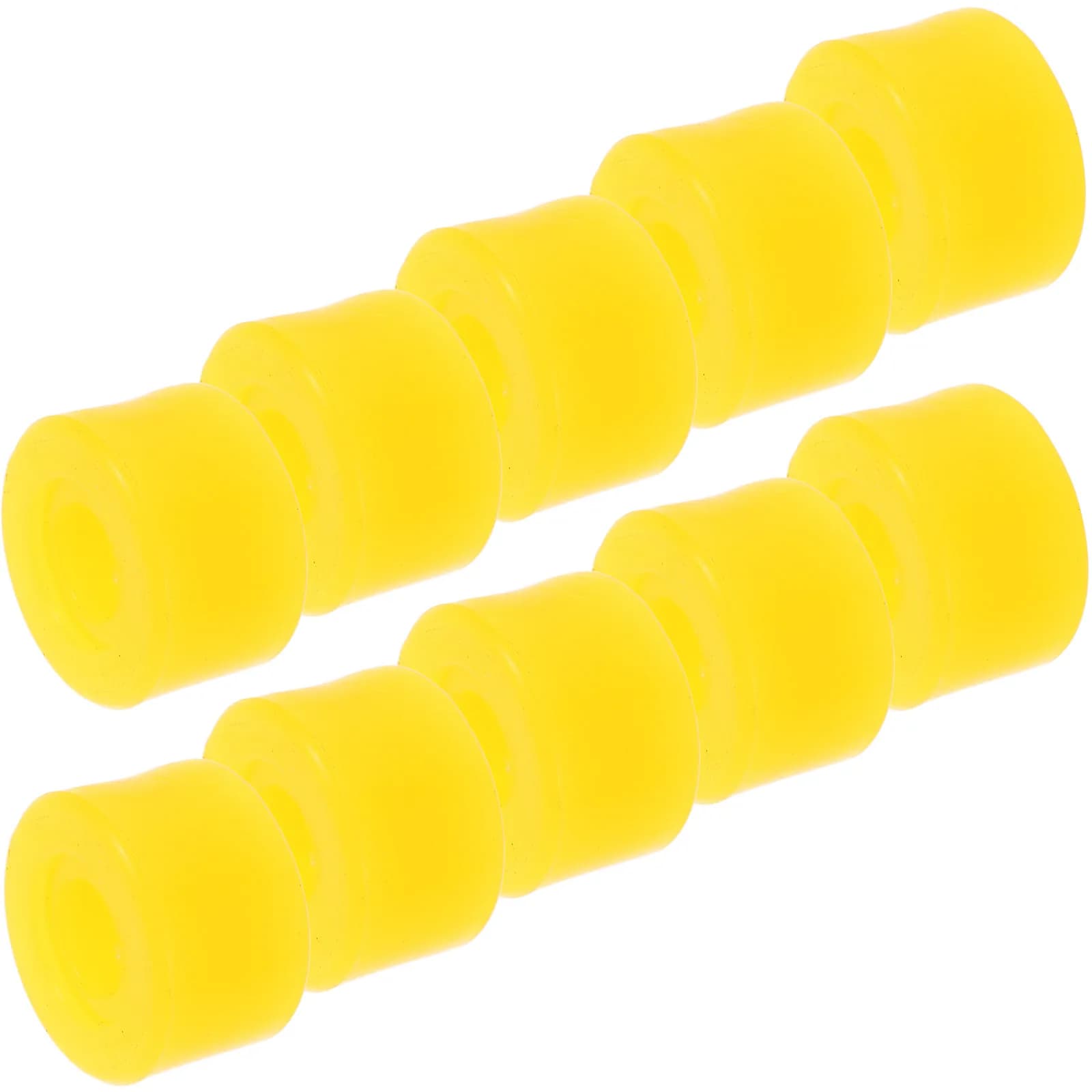 10Pcs Rubber Trailer Rear Bumper Blocks Stopper Protector Guard Truck Door Bumper Pads Shock Absorption Safety Cushion