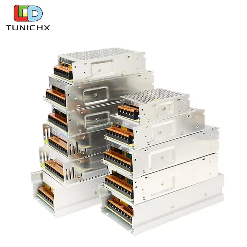 DC 12V 24V Lighting Transformers Switching LED Power Supply Switch Driver Source Adapter SMPS For 2835 5050 LED Strip Light CCTV