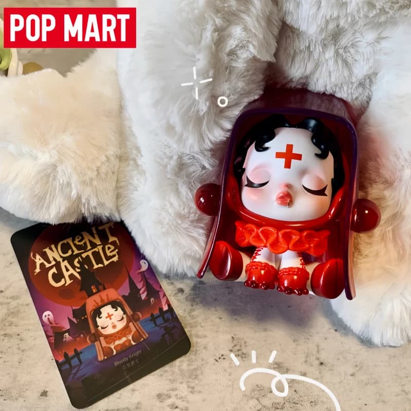 Disponibile POP MART Skullpanda Serie Castello Antico Blind Box Originale Mystery Box Busta a Sorpresa Giocattoli Bambole Ornamenti da Scrivania Anime
