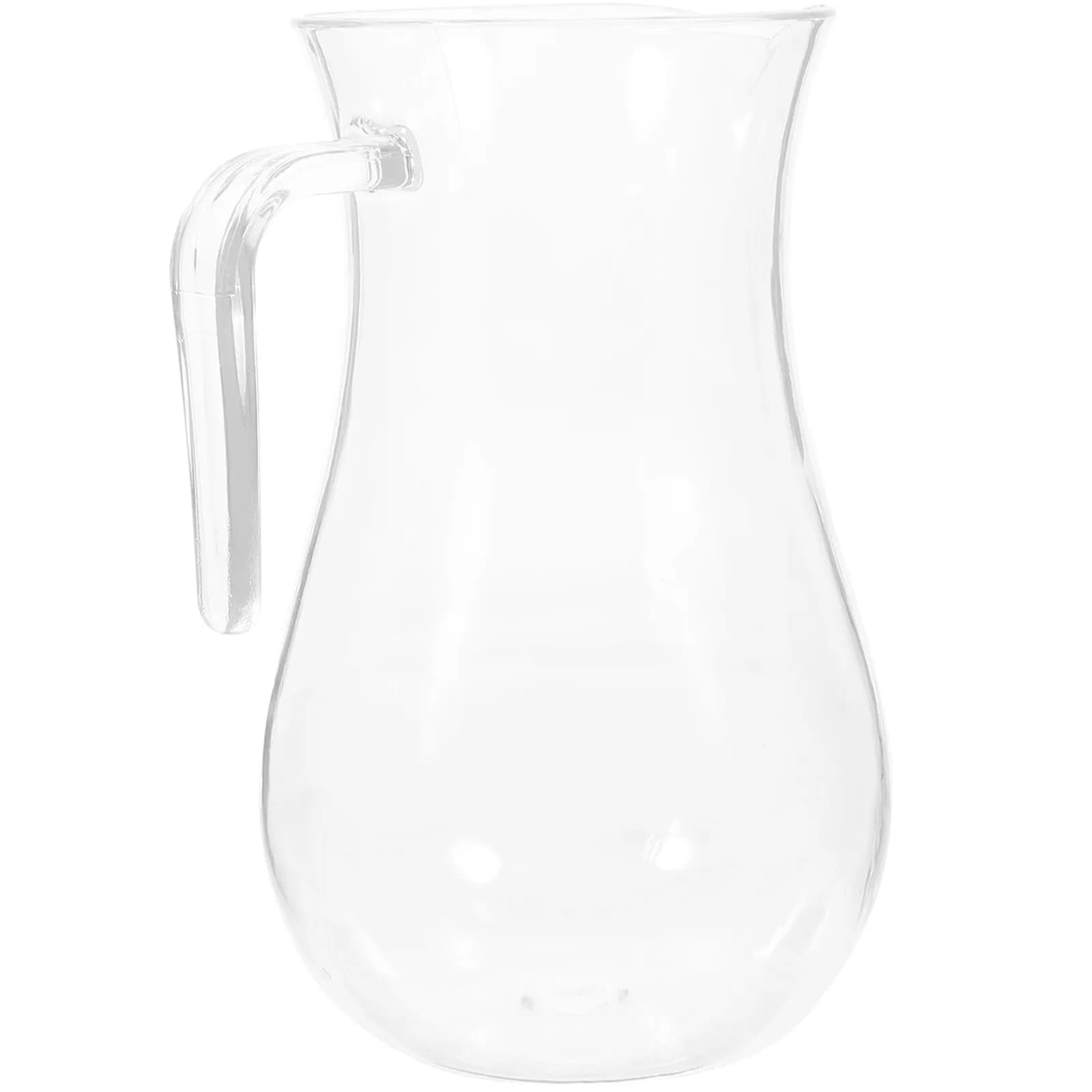 Decanter per Vino Riutilizzabile Trasparente, Dispenser per Vino Rosso con Bordo Liscio e Lucido, Caraffa per Liquori, Accessorio per Bar, Cucina e Casa
