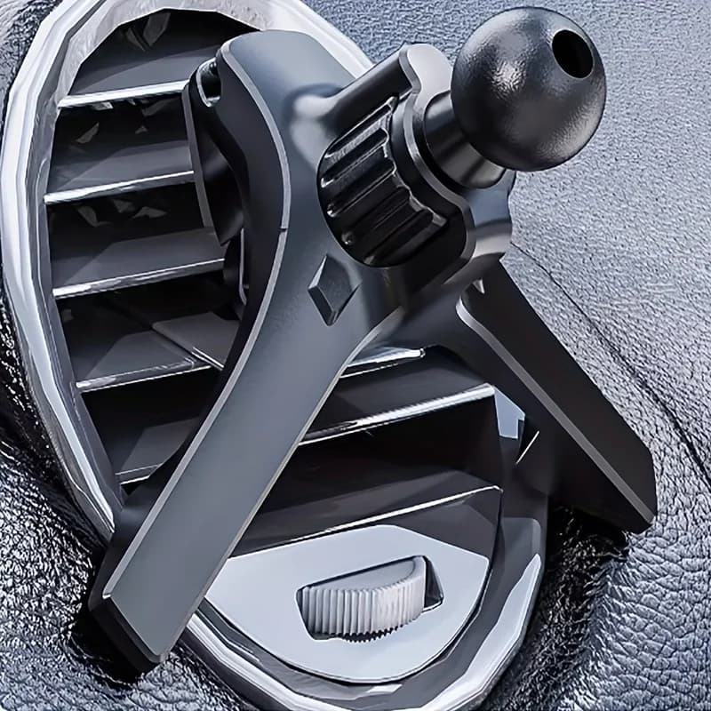 Clip per supporto per telefono per auto Clip per presa d'aria per auto con testa a sfera da 17 mm Morsetto per gancio per presa d'aria per auto per supporto magnetico per telefono cellulare