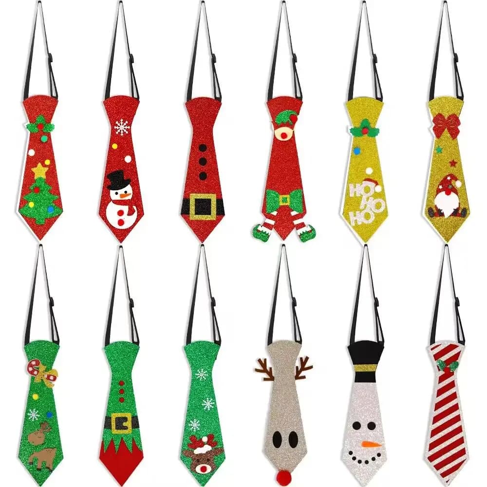 30/50pcs Pet Christmas Sequin Bow Tie Pet Products Felt Small Dog Christmas Tie Adjustable Dog Collar for Puppy Dog Accessories