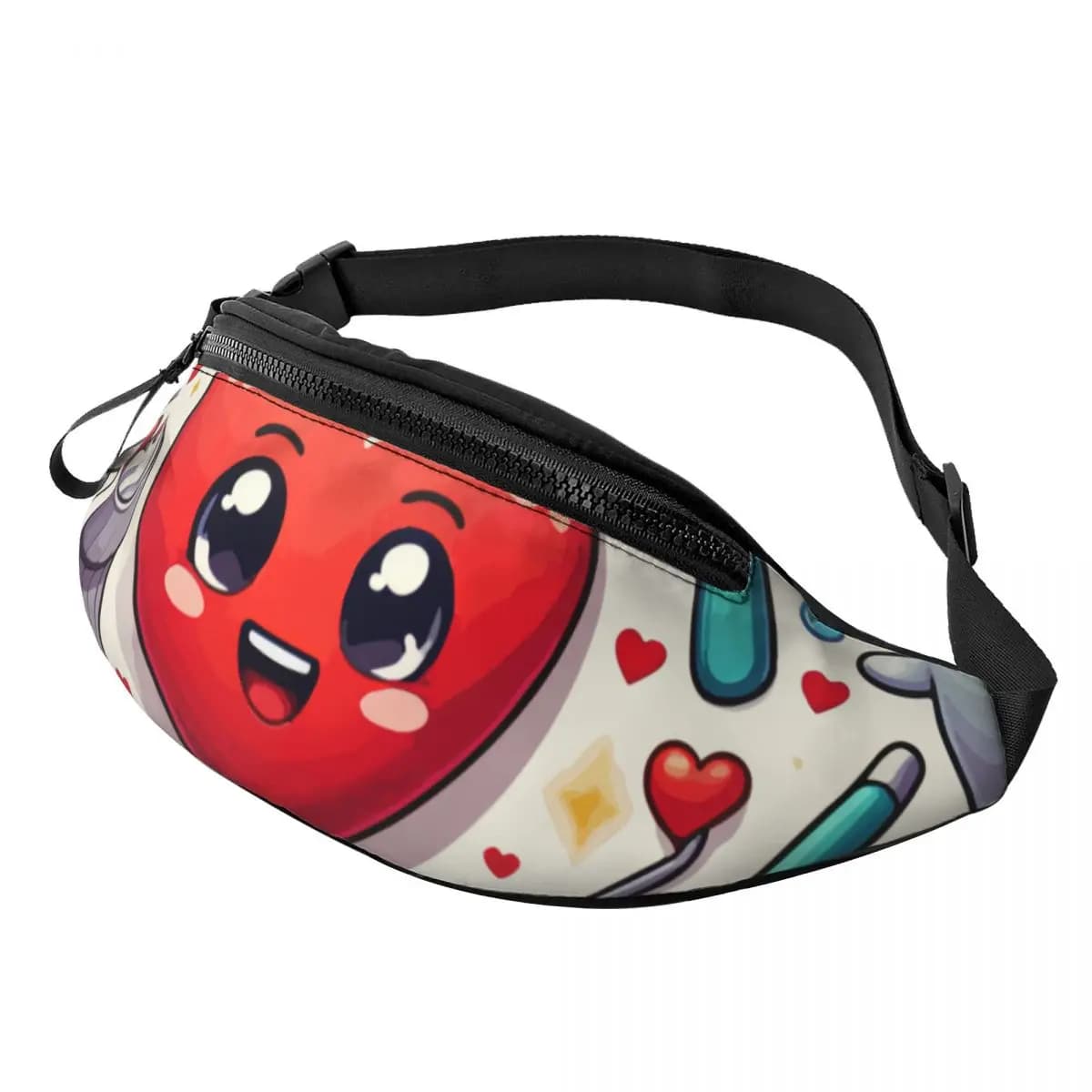 Marsupio personalizzato per dentista di San Valentino Marsupio a tracolla per odontoiatria personalizzato Uomo Donna Viaggio Escursionismo Custodia per soldi per telefono