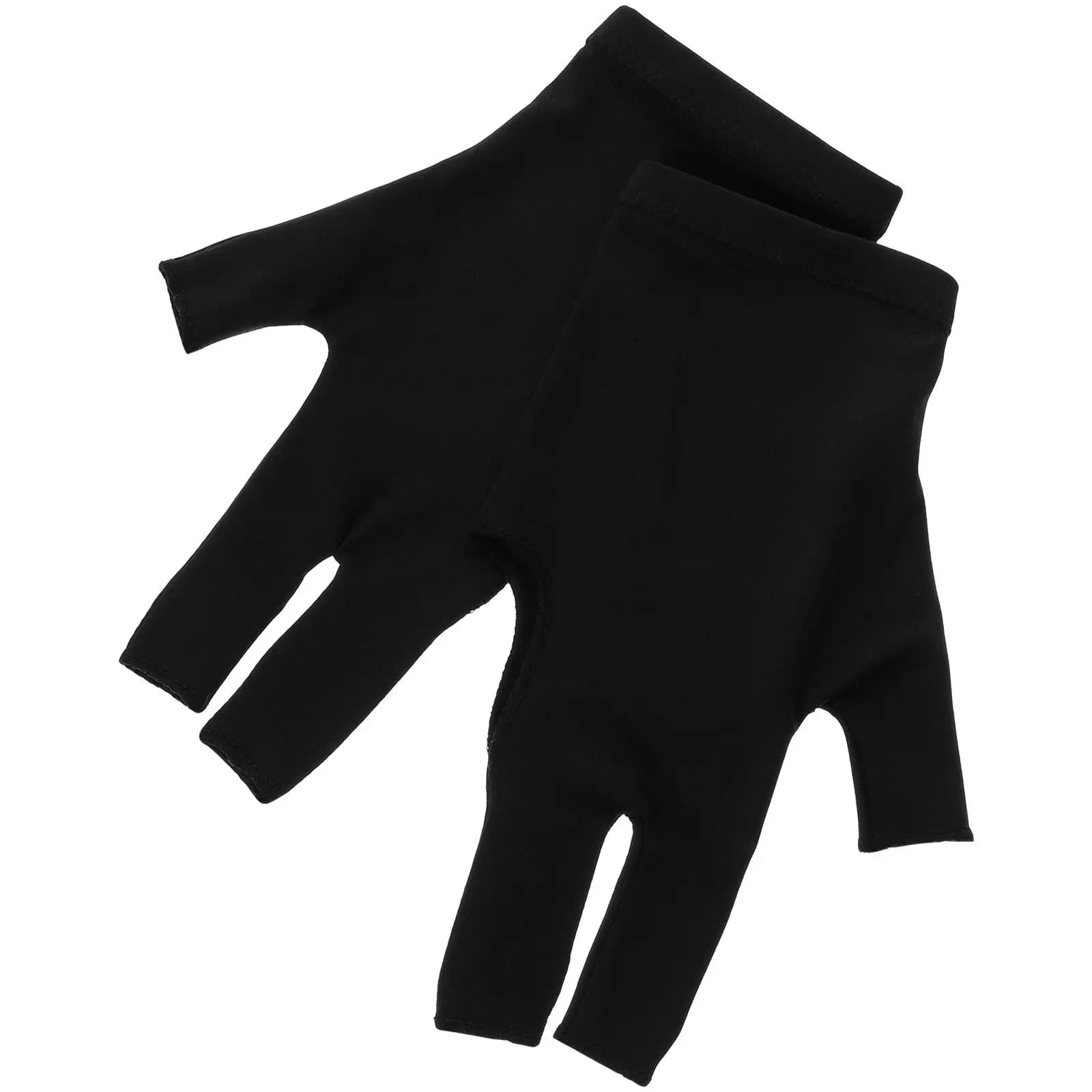 1 Paio di Guanti da Biliardo in Nylon Traspirante, Guanti Elastici per Snooker con Dita Esposte, Comodi per Lunghe Sessioni di Sport con la Stecca