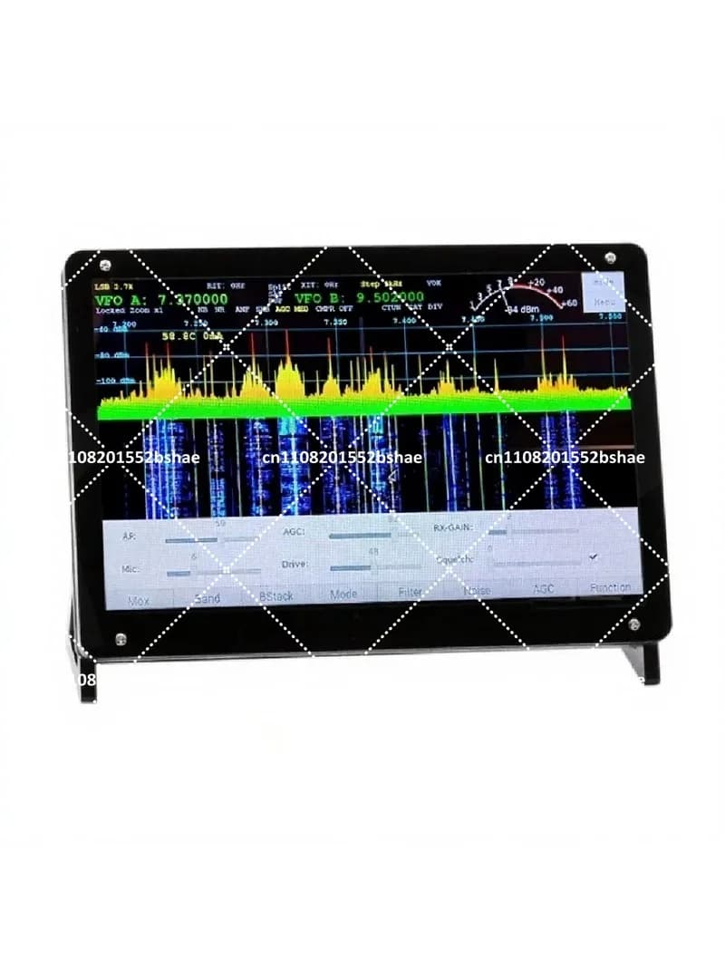 V2.0 Beta5 HF SDR Transceiver Software Defined Radio with 7 Inch DSI Touch Screen for Raspberry Pi