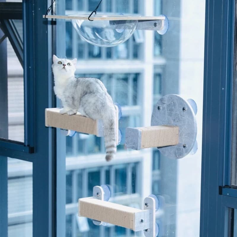 Tiragraffi per casa con torre per albero per gatti con mobili per tiragraffi per gatti Hammoc per accessori per struttura di gioco domestico Prodotti per animali domestici