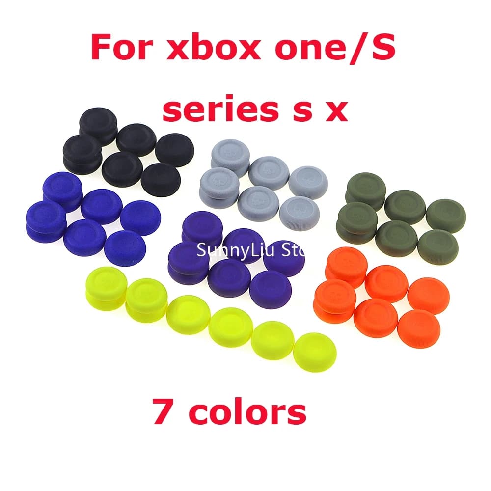 Manopole 6 in 1 Skull & Co. Set di impugnature per pollice FPS CQC Tappo joystick Copertura per levetta per controller Xbox One/s/serie s x