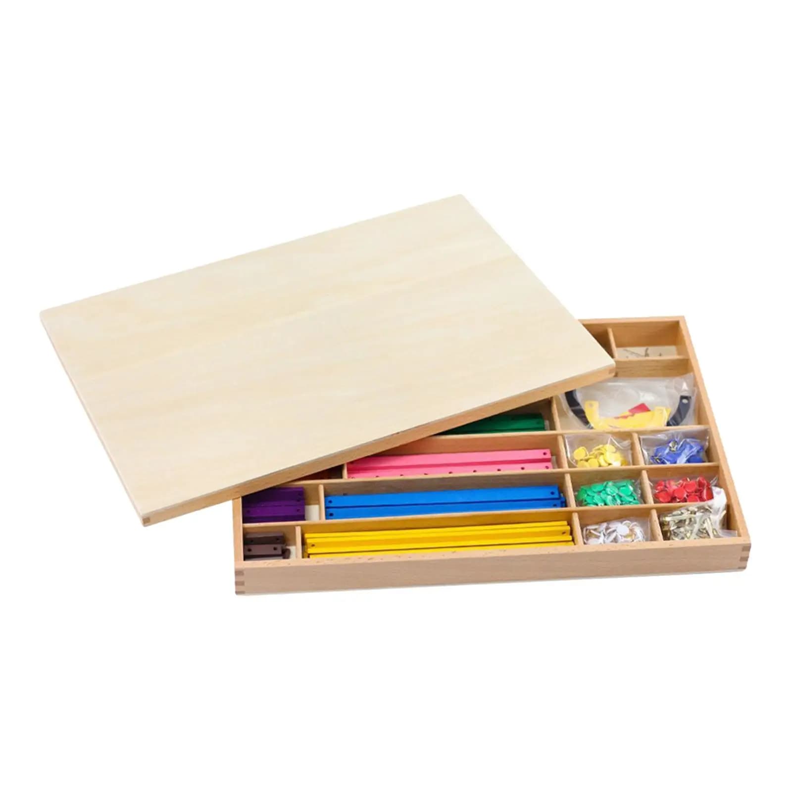 Bastoncini geometrici che si adattano insieme Manipolativo Scuola materna per bambini Strumenti matematici Bastoni matematici Gioco Giocattolo educativo per bambini