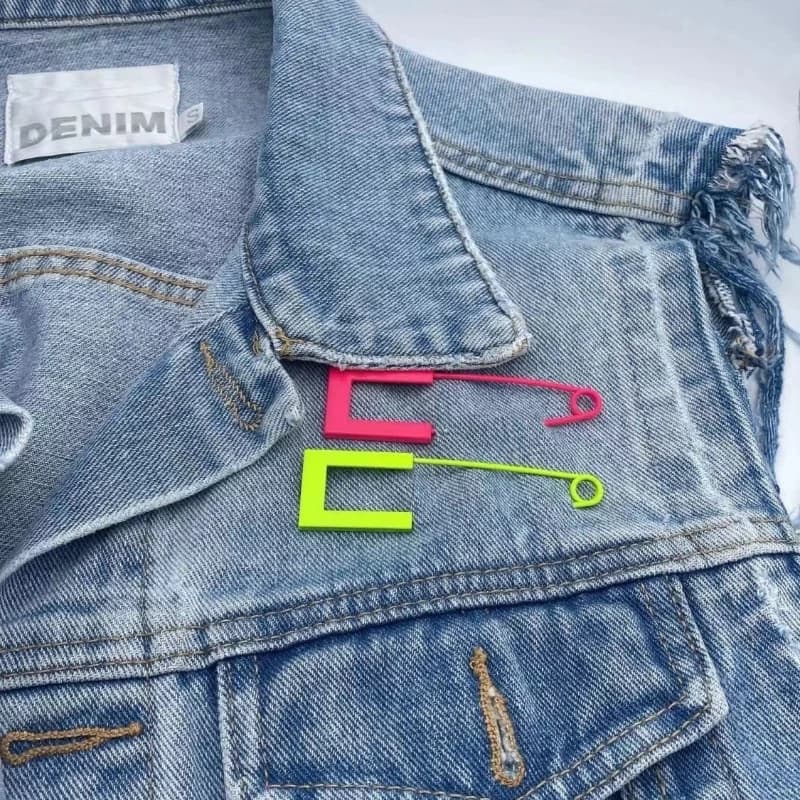 Perni a Testa Quadrata Colorati per Fai da Te, Accessorio Multifunzionale per Scarpe e Calze, Strumento per Stringere la Cintura, Confezione Individuale