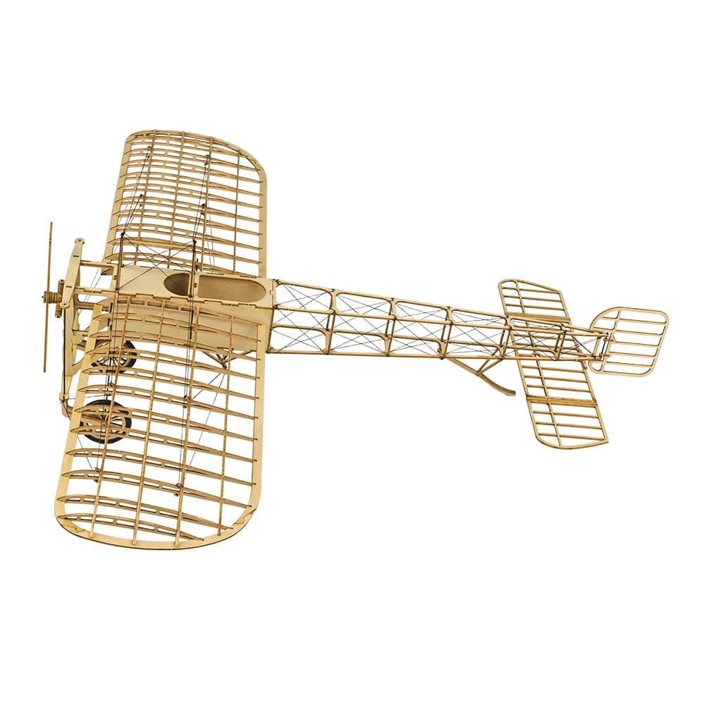 Real Hawk Bleriot XI Airplane Scale 1:20 Aircraft Wood Solid DIY Assembly Model Set Wood Toys Ornaments Children's Gift