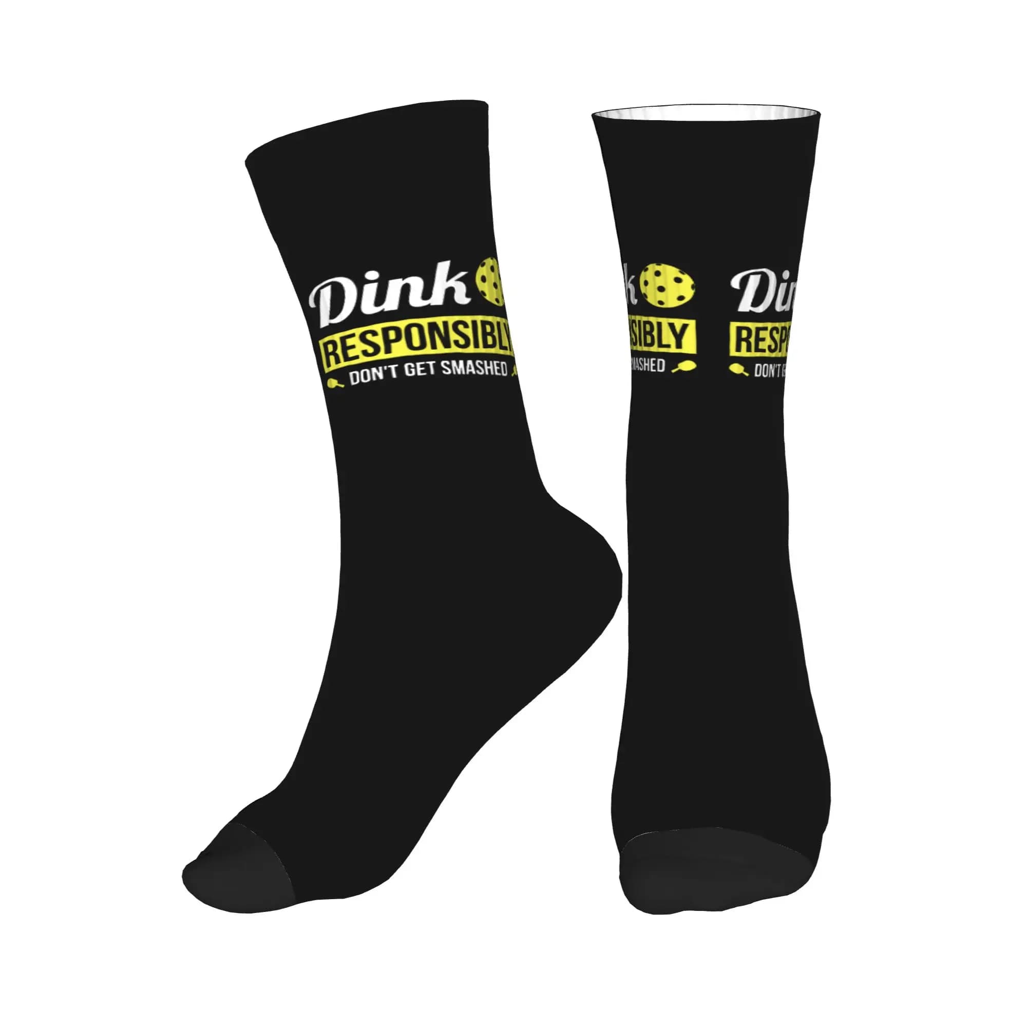 Divertenti calzini regalo per pickleball con stampa 3D, caldi, per uomo e donna, calzini sportivi da basket con stampa 3D