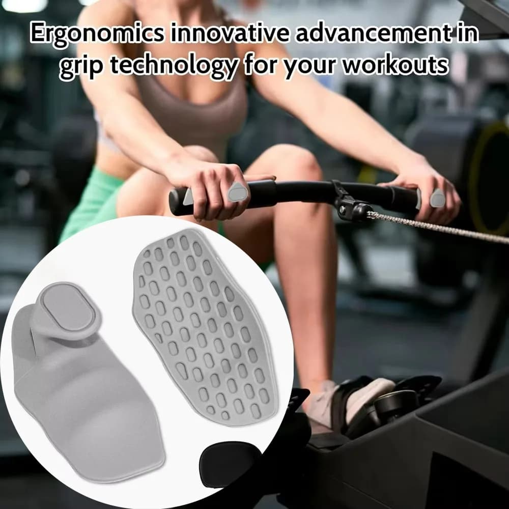 Weightlifting Grip Pad Fitness Convenient Silicone Palm Protector Exercise Equipment Training Handle Bar Anti-slip Accessories