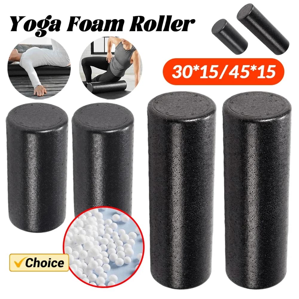 Foam Roller for Yoga and Pilates 30/45cm, Deep Muscle Massage Roller, Physics Therapy