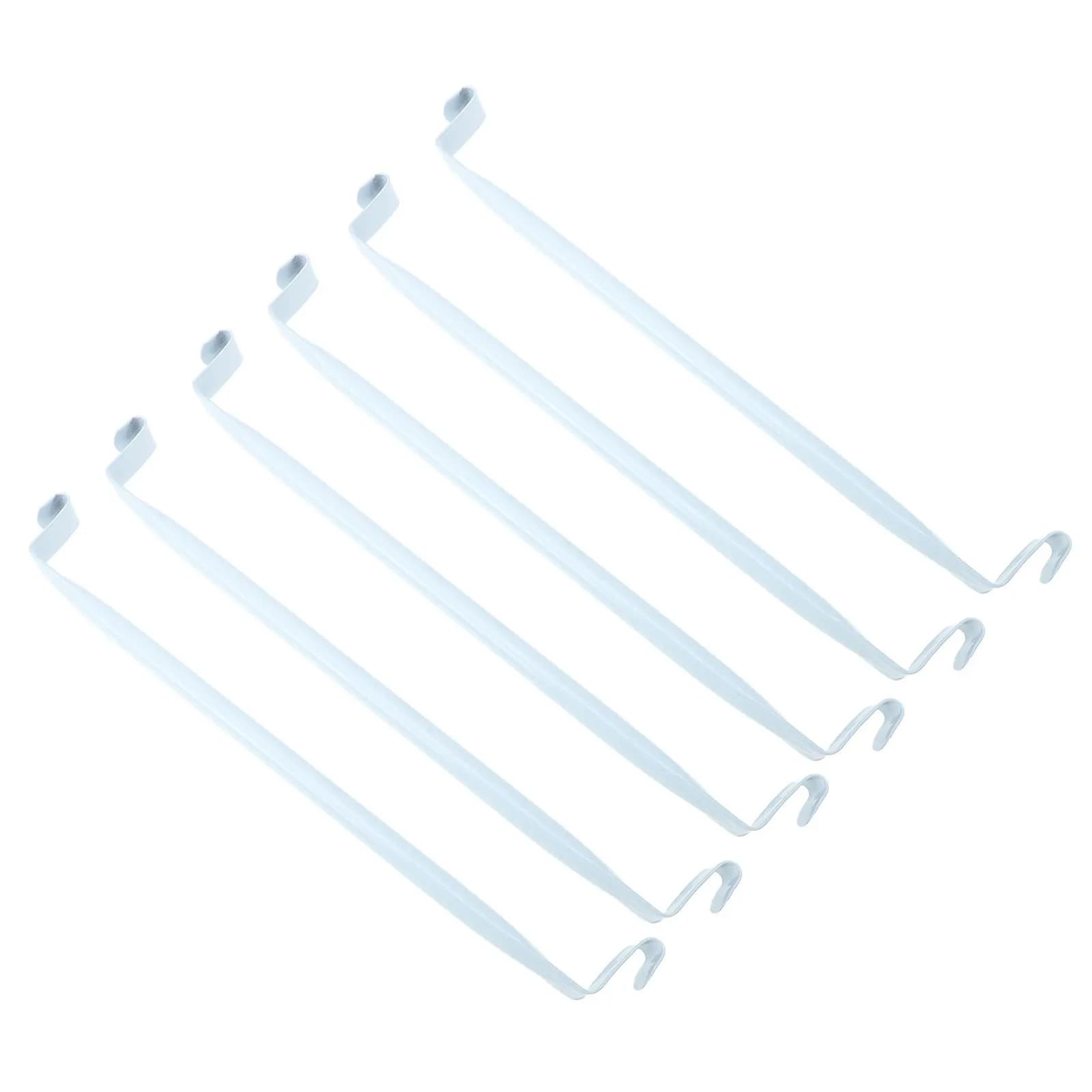 6Pcs Hanger Rack Clothes Rail Wardrobe Organizer Storage Rack Multi-Functional Laundry Bathroom Clothes Hanger